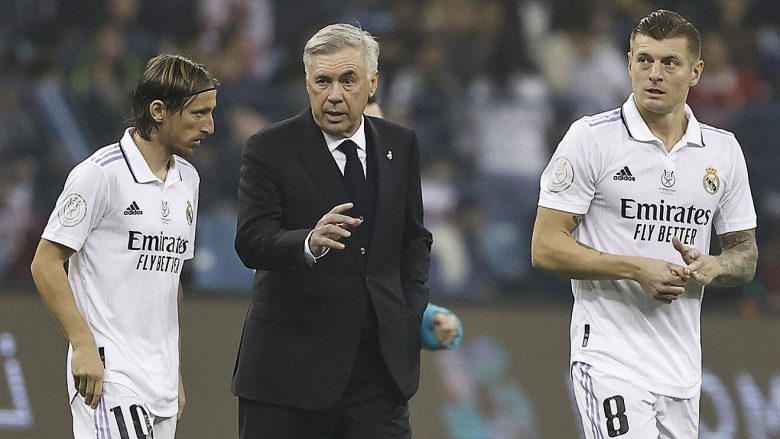 Ancelotti konfirmon bisedimet me Modric dhe Kroos për rinovimin e kontratave