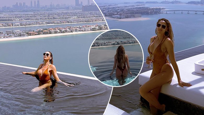 Ledina Çelo merr vëmendjen me pozat e reja provokuese nga Dubai