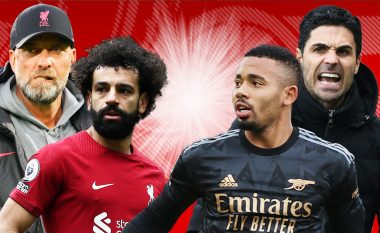 Liverpool – Arsenal: Statistika, analizë, formacionet e mundshme dhe parashikim i derbit të javës në Ligën Premier