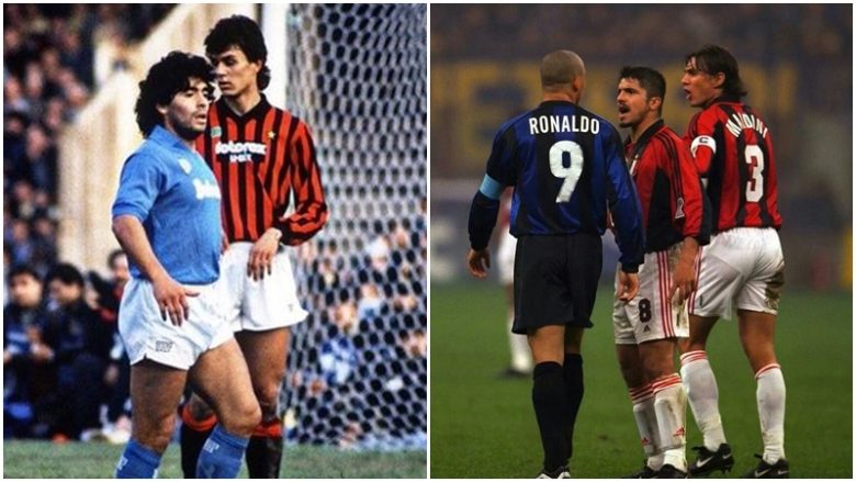 Paolo Maldini ka veçuar tre kundërshtarët më të vështirë me të cilët është përballur në karrierën e tij 25-vjeçare