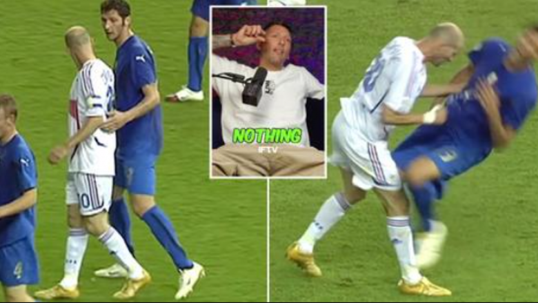 Materazzi përgjigjet edhe një herë se çfarë i tha Zidanes, që çoi në goditjen me kokë nga francezi
