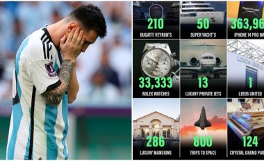 Çfarë do të mund të blinte Lionel Messi brenda një viti nëse do të kishte pranuar ofertën për të luajtur në Arabinë Saudite?