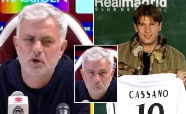 Mourinho i kundërpërgjigjet në mënyrë brutale Cassanos pas akuzave të këtij të fundit