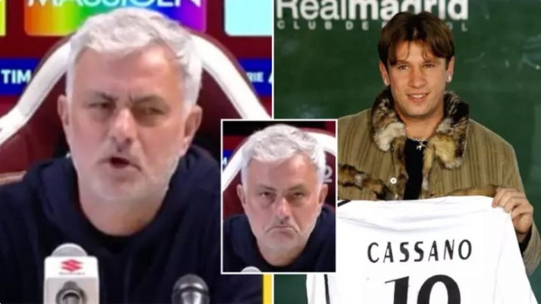 Mourinho i kundërpërgjigjet në mënyrë brutale Cassanos pas akuzave të këtij të fundit