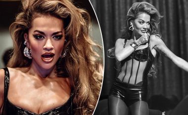 Rita Ora në prag të lansimit të këngës së re publikon të tjera imazhe nga paraqitja atraktive në klipin “Praising You”