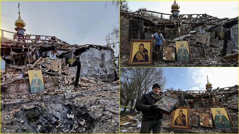 Mizoritë e Putinit nuk ndalen as të dielën e Pashkëve Ortodokse, ushtria e tij bombardon kishën në Ukrainë