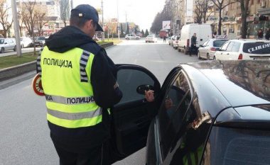 Nga 126 sanksionet në Shkup, më shumë se gjysa ishin për vozitje të shpejtë
