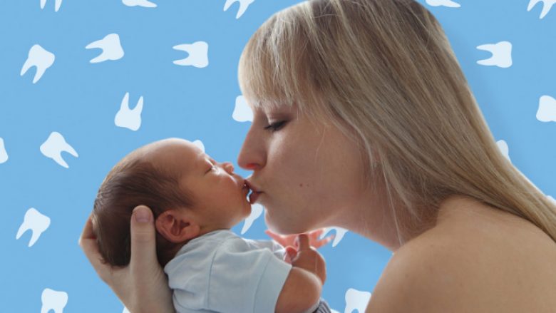 Puthja e bebes në buzë shkakton probleme më vonë në jetë