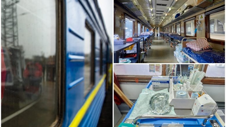 Brenda trenit mjekësor ukrainas që ka evakuuar mbi 3000 pacientë