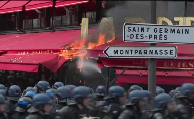 Protestat në Francë, i vihet zjarri restorantit të pëlqyer nga presidenti Macron