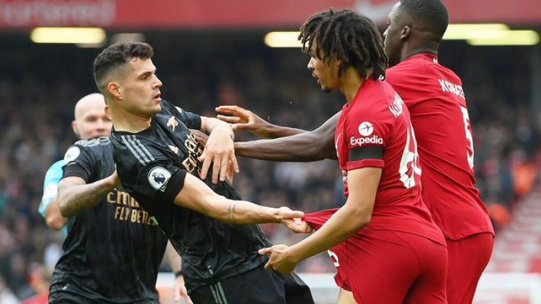 Liverpool 2-2 Arsenal, nota e Granit Xhakës dhe lojtarëve të tjerë