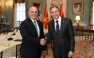 Blinken-Kovaçevski: Po thellohet partneriteti midis Shteteve të Bashkuara dhe Maqedonisë së Veriut