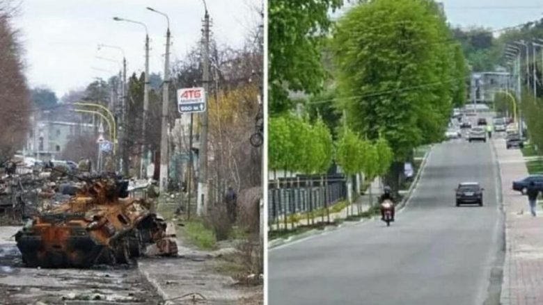 Bucha para një viti dhe tani, fjala është për të njëjtën rrugë – ukrainasit arritën të bëjnë mrekulli