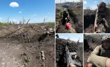 Luftime të ashpra pak metra larg njëri-tjetrit, ukrainasi plagoset – ai ia jep armën bashkëluftëtarëve që zmbrapsin ushtarët e Putinit