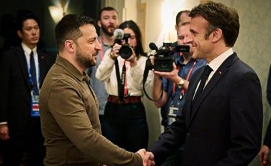 Macron: Ardhja e Zelenskyt në G7 është një mënyrë për të ndërtuar paqen