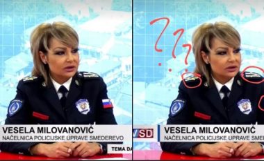 Shefja e policisë në Serbi i vendosë gabimisht gradat dhe flamurin në uniformë, reagon Sindikata: Duket sikur po punon në policinë ruse