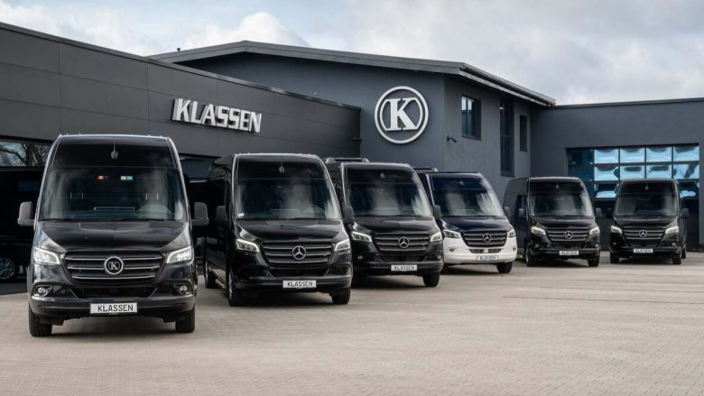 Mercedes-Benz Sprinter i shndërruar në një zyrë luksoze