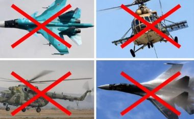 Rekord humbjesh që nga fillimi i luftës, ukrainasit rrëzojnë një bombardues, aeroplan luftarak dhe dy helikopterë rusë