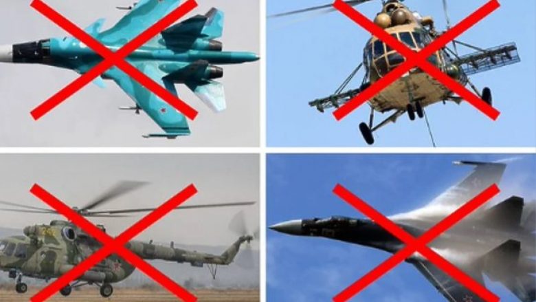 Rekord humbjesh që nga fillimi i luftës, ukrainasit rrëzojnë një bombardues, aeroplan luftarak dhe dy helikopterë rusë