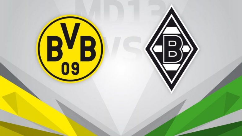 Formacionet zyrtare, Borussia Dortmund – Borussia M’gladbach