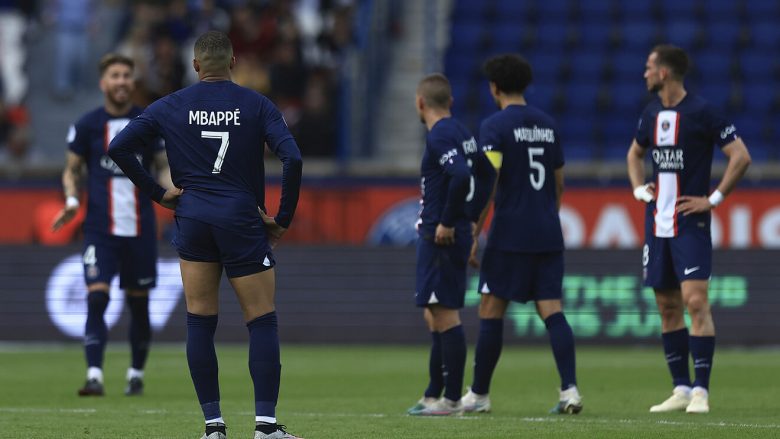 U turpëruan në shtëpi nga Lorient, Galtier thotë se PSG po rrezikon ta humbas titullin