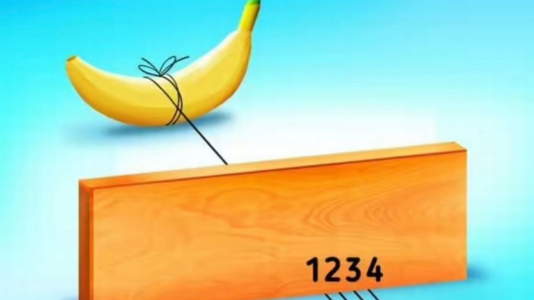 A mund ta gjeni se cila spango është e lidhur me bananen? Keni vetëm 7 sekonda kohë