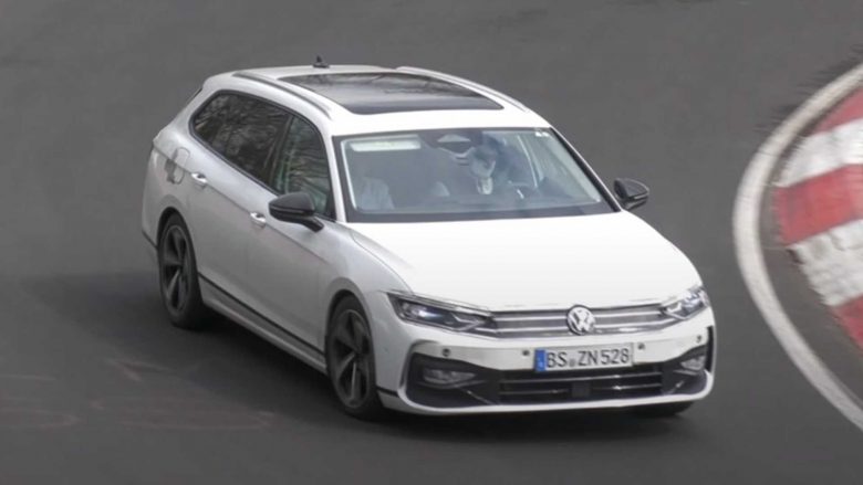 Passat i ri filmohet në Nurburgring