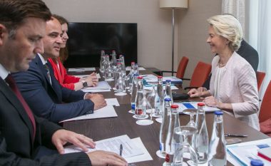 Kovaçevski-Von der Leyen: BE-ja ofron mbështetje të fortë për arritjen e një konsensusi për ndryshimet kushtetuese