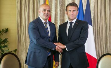 Kovaçevski-Macron: Franca dëshiron ta shohë Maqedoninë e Veriut të suksesshme dhe të integruar në BE