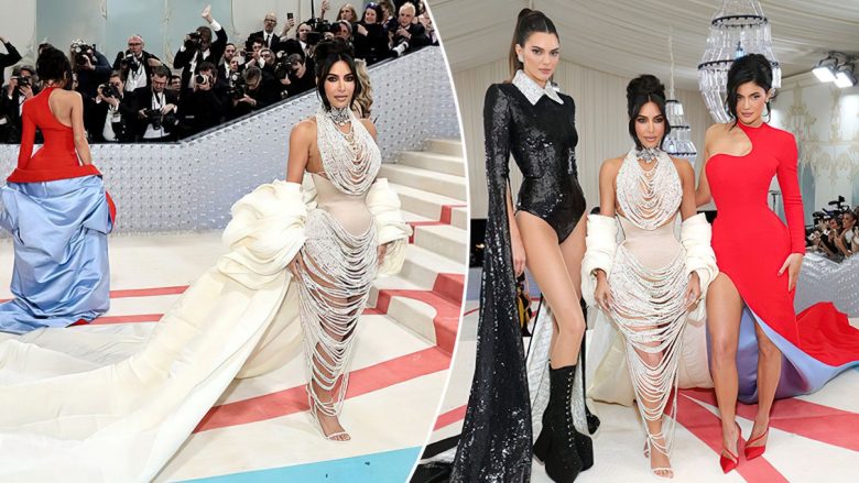 Motrat Kardashian-Jenner nuk mungojnë në Met Gala 2023, marrin vëmendjen me dukjen e tyre atraktive