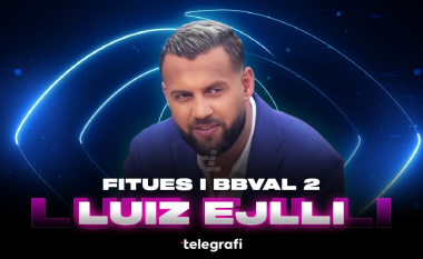 Luiz Ejlli shpallet fitues i Big Brother VIP Albania 2