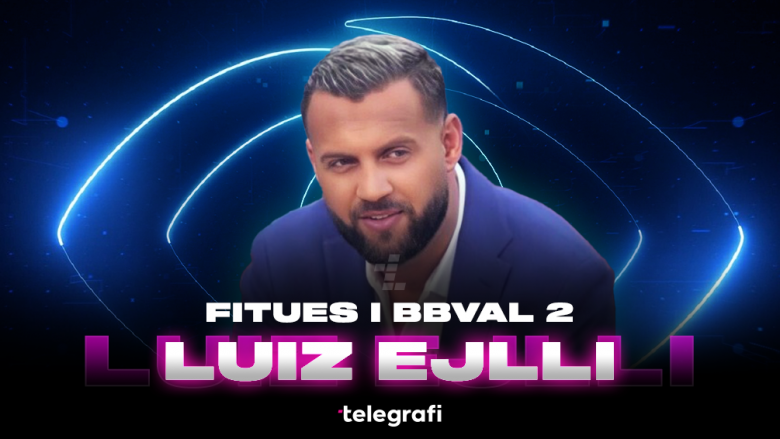 Luiz Ejlli shpallet fitues i Big Brother VIP Albania 2