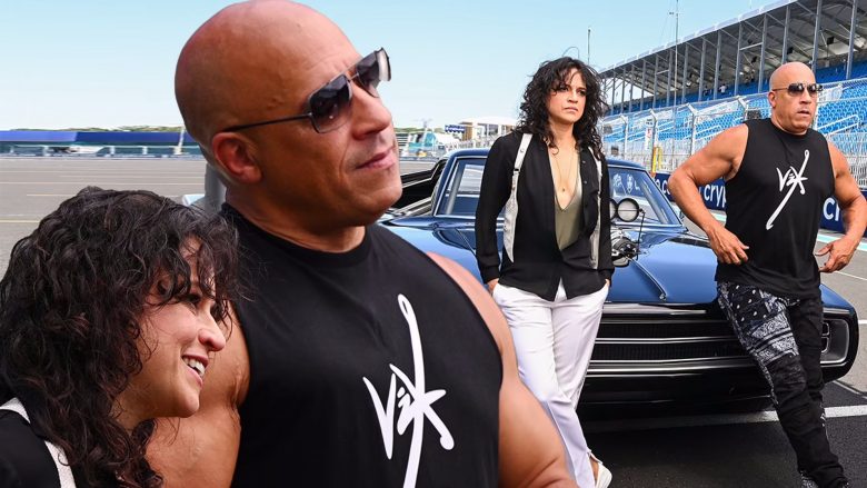 Vin Diesel dhe Michelle Rodriguez promovojnë filmin “Fast X” gjatë Formula 1 në Miami