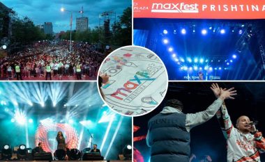 Energjia e festivalit “Prishtina Max Fest” mahnitë publikun