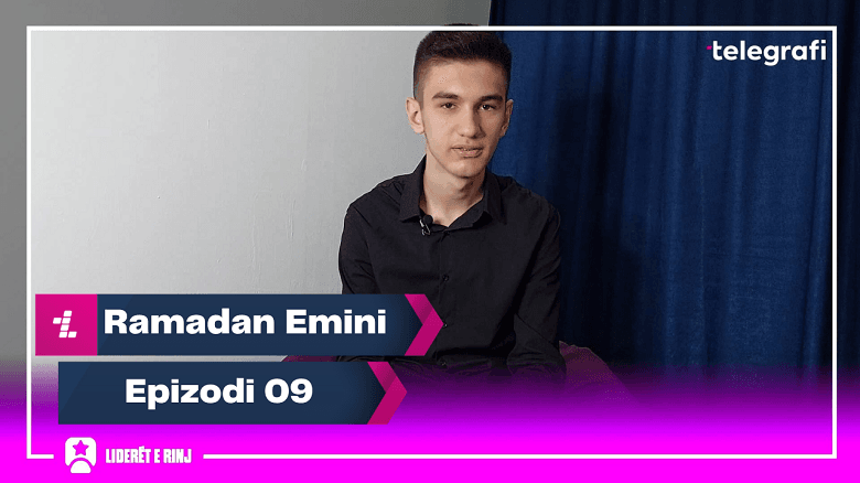 Ramadani tells us about his dream professions on the show 