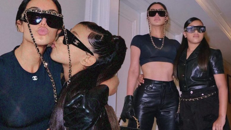 Kim Kardashian dhe vajza e saj North tërheqin vëmendje me dukjet e ngjashme nga “Chanel”