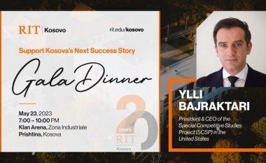 RIT Kosovo (A.U.K) organizon Gala Dinner Fundraising- “Support Kosova’s Next Success Story”