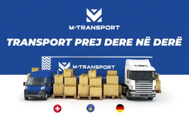 Me M-Transport çdo dërgesë e juaj dorëzohet me kohë dhe sigurt