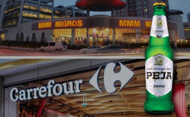 Ekskluzive: Birra Peja Zero e vetmja e llojit të saj e importuar nga dy marketet më të mëdha në Turqi, Migros dhe Carrefour