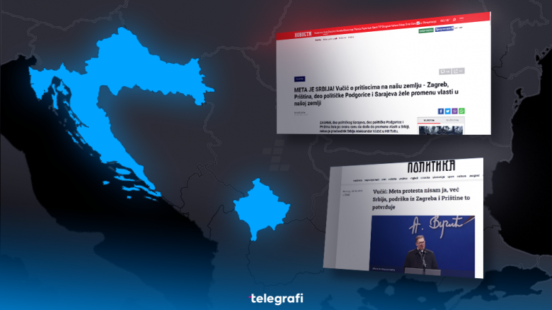 Vuçiqi me konspiracione, fajëson Zagrebin e Prishtinën si dhe një pjesë të Podgoricës e Sarajevës se po duan rrëzimin e tij