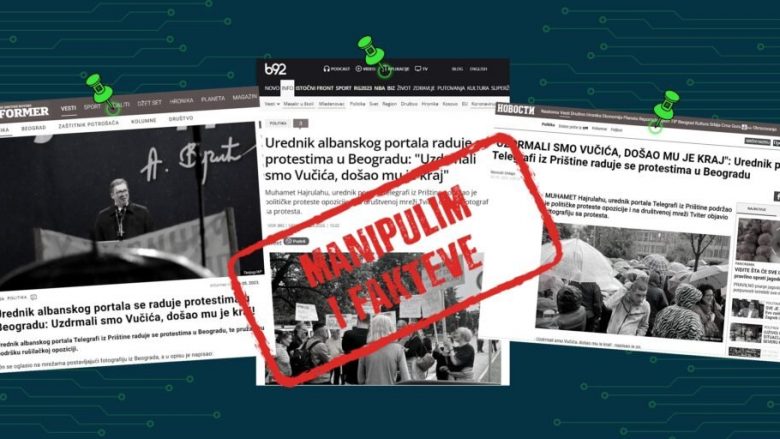 Mediat në gjuhën serbe shtrembërojnë postin e Hajrullahut për protestën opozitare në Beograd