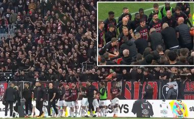 I ftuan lojtarët pas ndeshjes, FICG po heton se a kishte kërcënime drejt tyre nga tifozët ultras të Milanit