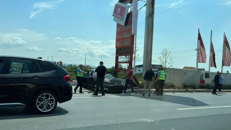 Aksident trafiku në Çagllavicë, lëndohen dy persona