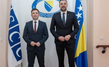 Bujar Osmani: OSBE-ja do të vazhdojë ta mbështesë dialogun efektiv dhe tejkalimin e dallimeve në Bosnjë