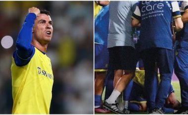 Ronaldo shënoi supergol dhe ia siguroi fitoren Al-Nassr, pas golit festoi duke u ulur në ‘sexhde’