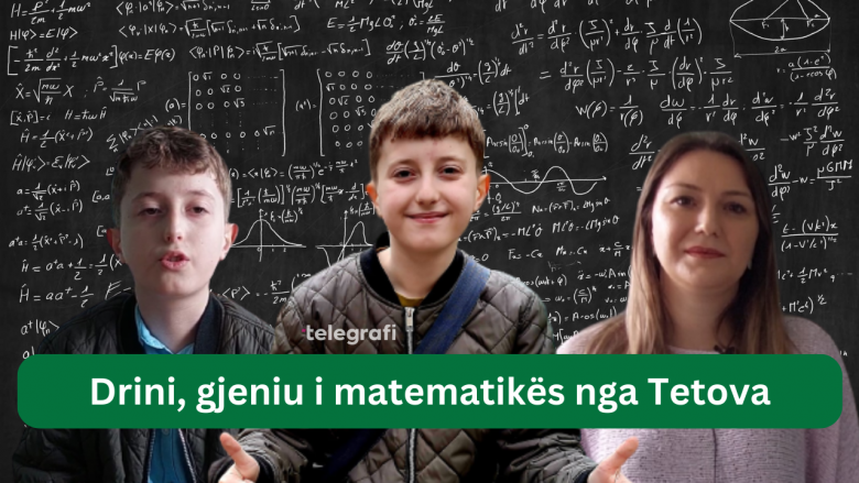 Njihuni me Drin Imerin, gjeniun nga Tetova që mori çmimin e parë në garat e matematikës në RMV