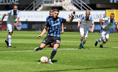 Florent Muslija i pandalshëm, realizon gol spektakolar me Paderbornin