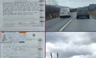 Dy raste të tejkalimit në vijë të plotë në rrugën Gjilan- Prishtinë, shoferëve u shqiptohen gjoba