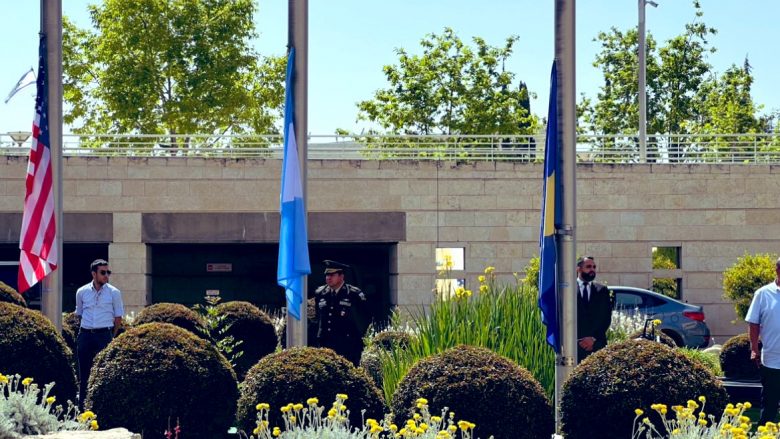 Flamuri i Kosovës ngritet në Jerusalem në 75-vjetorin e shtetit të Izraelit