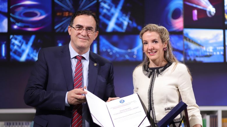 UBT ndau çmimin Leadership Excellence Award për Damën e Luksemburgut, Tessy Antony de Nassau